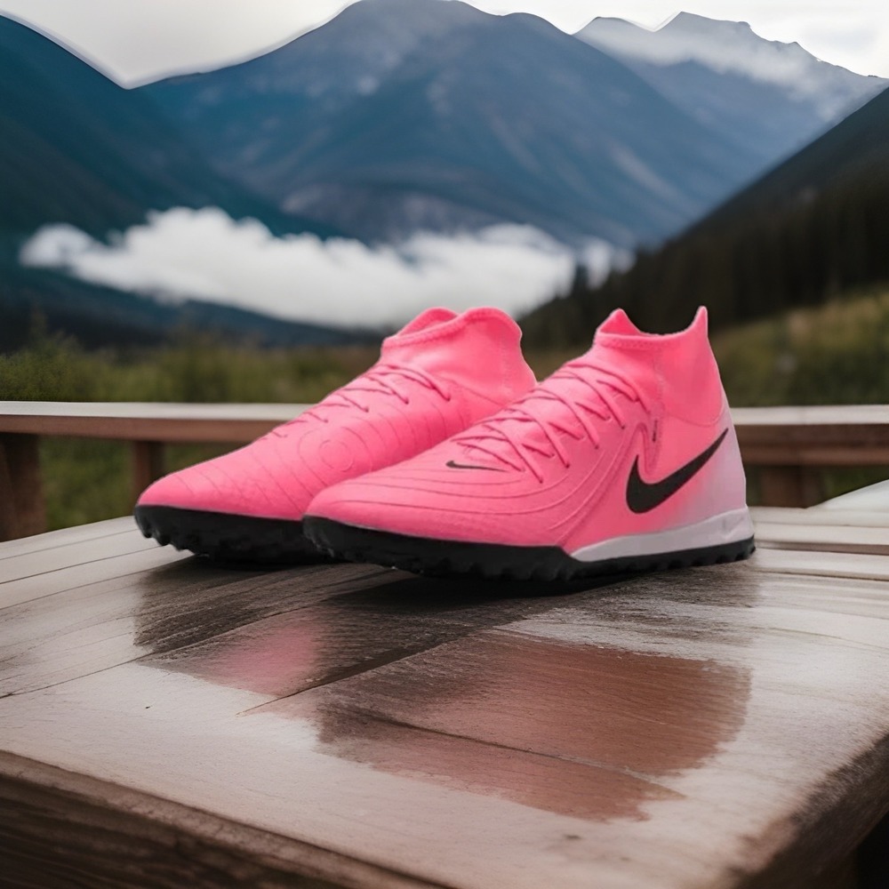 New Nike Phantom Luna 2 Academy TF Soccer Pink‎ Dino Fit , FJ2566-600 Men 10.5D